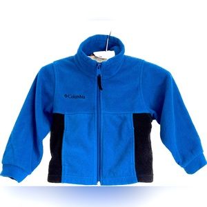 Boys Columbia fleece jacket size 4T